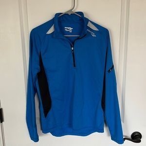 Saucony Men’s Running 1/4 Zip Pullover.